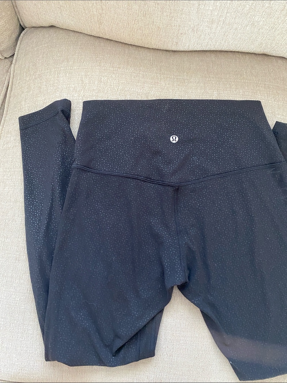 lululemon athletica Black High-Waist Leggings